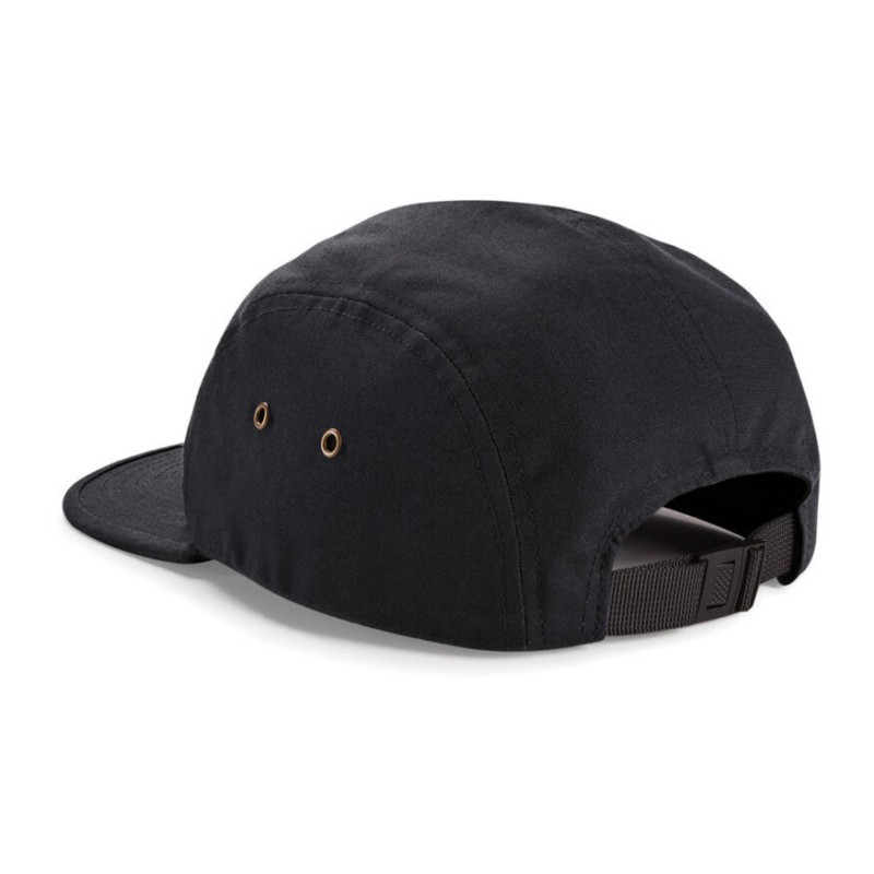 Casquette 5 panneaux en coton, avec œillets de ventilation