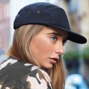 Casquette 5 panneaux en coton, avec œillets de ventilation