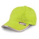 Casquette de sécurité haute visibilité et réfléchissante, 220 g/m²