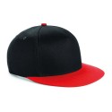 Casquette enfant snapback 5 panneaux à visière plate