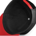 Casquette enfant snapback 5 panneaux à visière plate