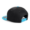 Casquette enfant snapback 5 panneaux à visière plate