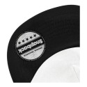 Casquette enfant snapback 5 panneaux à visière plate