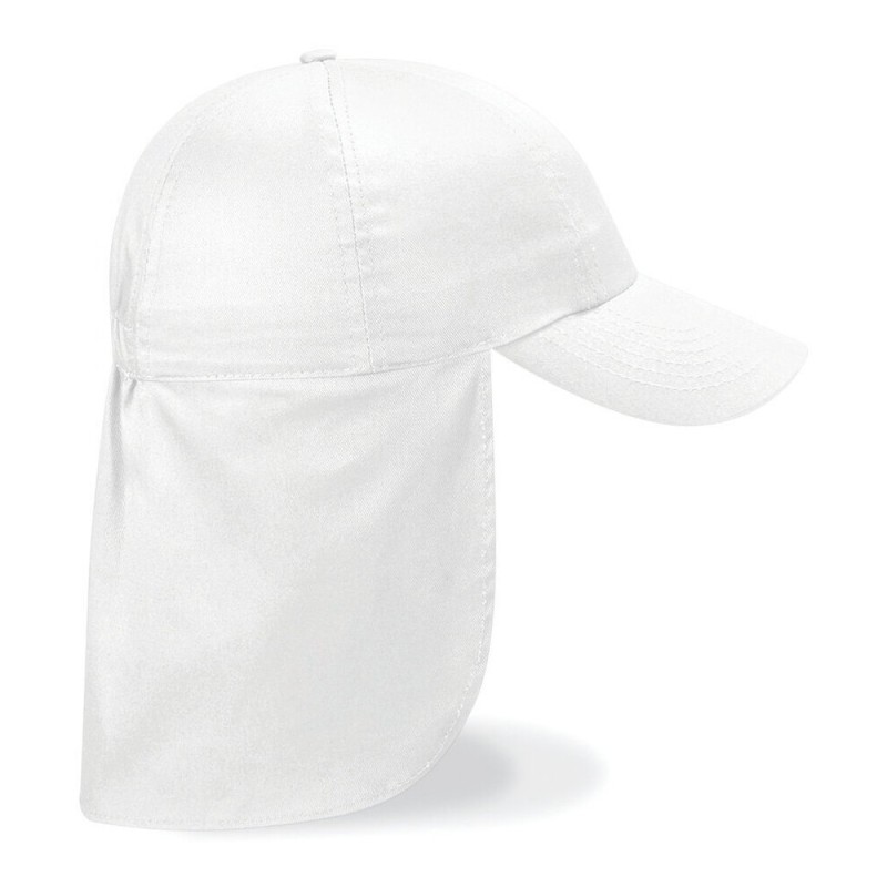 Casquette enfant avec protection contre le soleil pour le cou