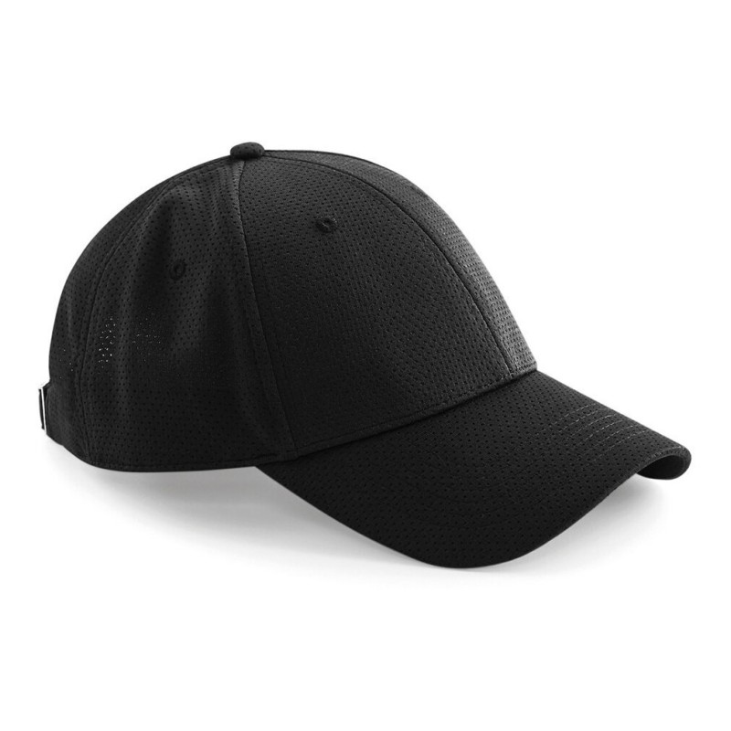Casquette texturée par le filet à 6 panneaux