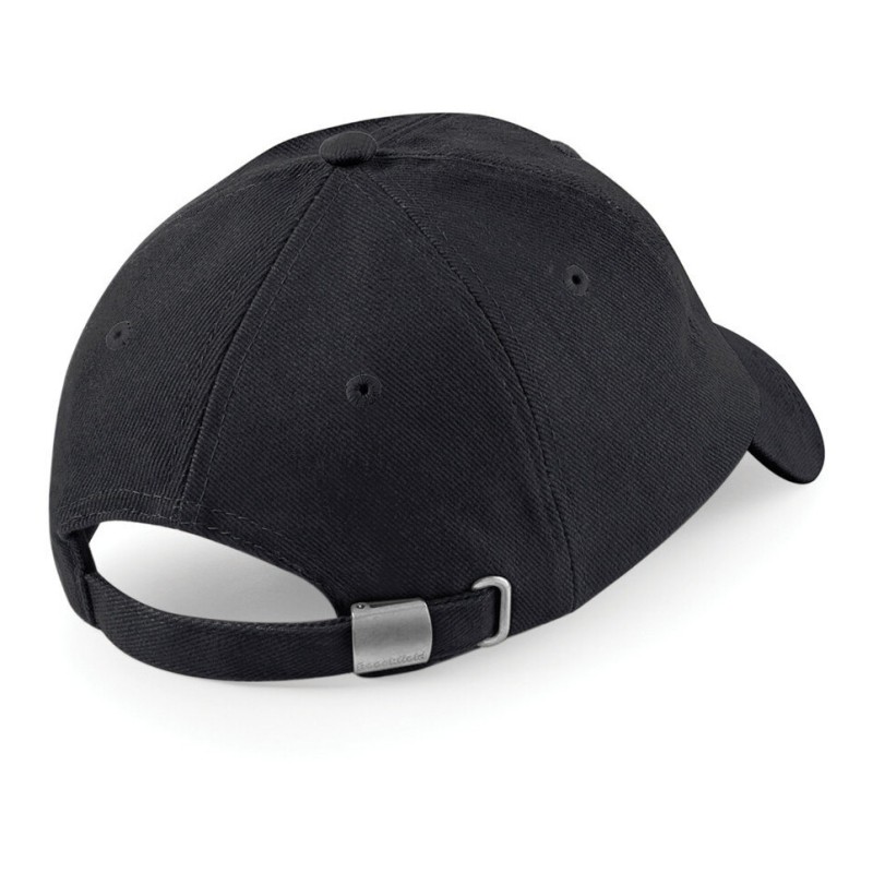 Casquette profil bas effet daim sur la visière, 100% coton lourd