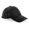 Casquette 6 panneaux en faux daim, profil mi-haut 