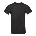 T-shirt homme coton épais col rond, manches courtes, 185 g/m²