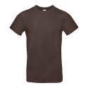 T-shirt homme coton épais col rond, manches courtes, 185 g/m²