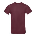 T-shirt homme coton épais col rond, manches courtes, 185 g/m²