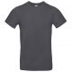 T-shirt homme coton épais col rond, manches courtes, 185 g/m²