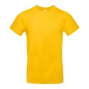 T-shirt homme coton épais col rond, manches courtes, 185 g/m²