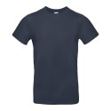 T-shirt homme coton épais col rond, manches courtes, 185 g/m²