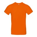 T-shirt homme coton épais col rond, manches courtes, 185 g/m²