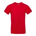 T-shirt homme coton épais col rond, manches courtes, 185 g/m²