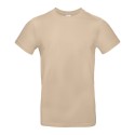 T-shirt homme coton épais col rond, manches courtes, 185 g/m²
