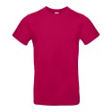 T-shirt homme coton épais col rond, manches courtes, 185 g/m²