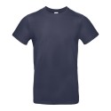 T-shirt homme coton épais col rond, manches courtes, 185 g/m²