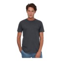 T-shirt homme coton épais col rond, manches courtes, 185 g/m²