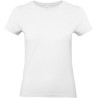 T-shirt femme coton épais col rond, manches courtes, 185 g/m²