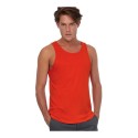 Débardeur homme moderne coton bio sans étiquette de marque, 140 g/m²