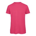T-shirt homme col rond sans étiquette, coton bio ringspun, 140 g/m²