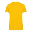 T-shirt homme col rond sans étiquette, coton bio ringspun, 140 g/m²