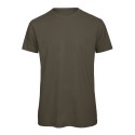 T-shirt homme col rond sans étiquette, coton bio ringspun, 140 g/m²