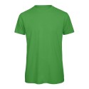 T-shirt homme col rond sans étiquette, coton bio ringspun, 140 g/m²