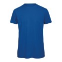 T-shirt homme col rond sans étiquette, coton bio ringspun, 140 g/m²