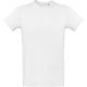 T-shirt homme épais col rond sans étiquette en coton bio, 175 g/m²