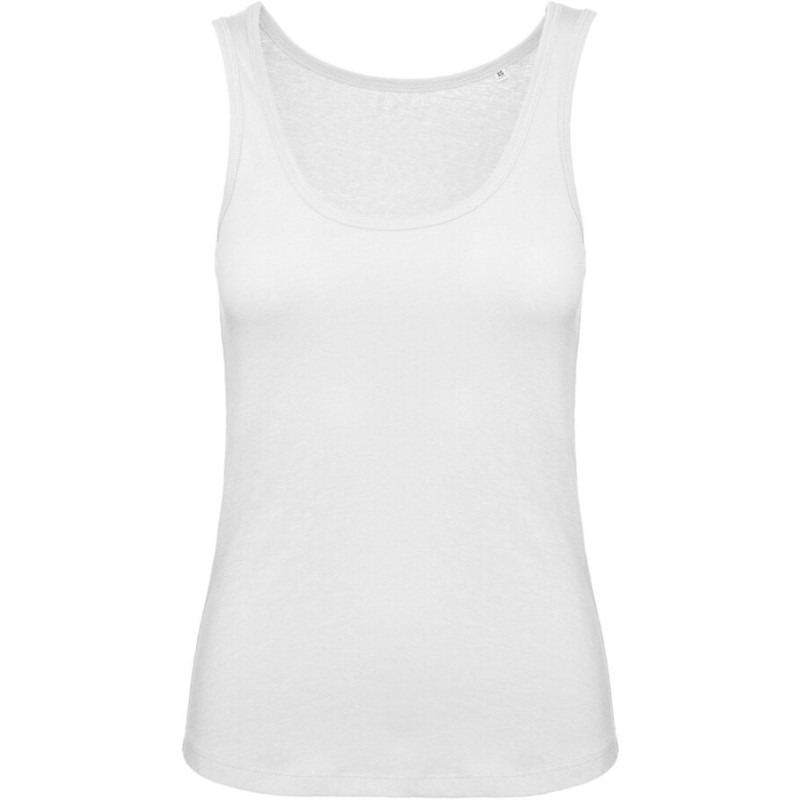 Débardeur femme moderne coton bio sans étiquette de marque, 140 g/m²