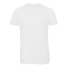 T-shirt homme col rond tri-blend doux et respirant, 130 g/m²