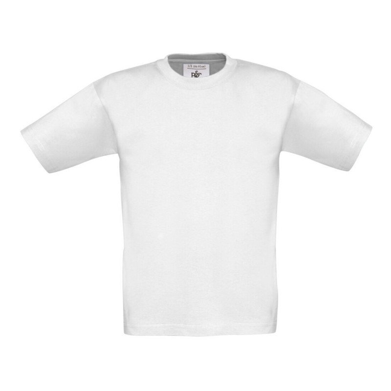 T-shirt enfant coton col rond, manches courtes, 145 g/m²