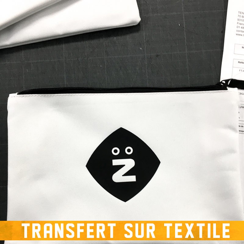 TRANSFERT SUR TEXTILE (découpe et pose)