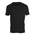 T-shirt sans étiquette, sans marque homme col rond, 100% coton, 160 g/m²