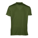 T-shirt respirant sans étiquette homme col rond en polyester, 130 g/m²