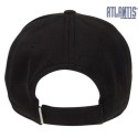 Casquette 6 pans en mélange bambou/polyester avec visière courbée