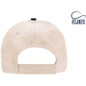Casquette 5 panneaux en coton avec liseré sur la visière, 160 g/m²