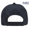 Casquette 5 panneaux en coton avec liseré sur la visière, 160 g/m²