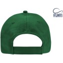 Casquette 5 panneaux en coton avec liseré sur la visière, 160 g/m²