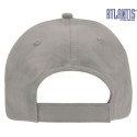 Casquette 5 panneaux en coton avec liseré sur la visière, 160 g/m²