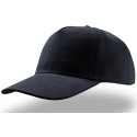 Casquette 5 panneaux en coton brossé lourd, 250 g/m²