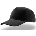 Casquette 5 panneaux en coton brossé lourd, 250 g/m²