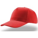 Casquette 5 panneaux en coton brossé lourd, 250 g/m²
