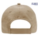 Casquette 5 panneaux en coton brossé lourd, 250 g/m²
