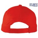 Casquette classique 6 panneaux en coton, 160 g/m²