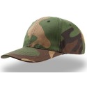 Casquette classique 6 panneaux en coton, 160 g/m²