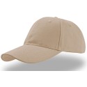 Casquette 6 panneaux pas cher en coton brossé lourd, 250 g/m²