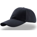 Casquette 6 panneaux pas cher en coton brossé lourd, 250 g/m²